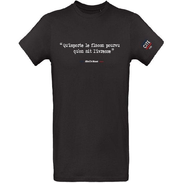 T shirt avec citation hot sale